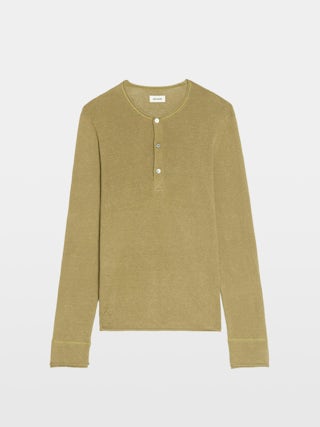 Pull Veiss - Pull fin avec col boutonné.