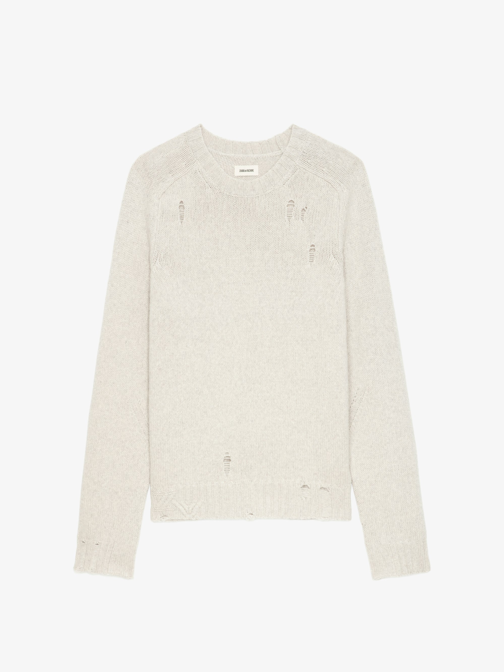 Jordan Jumper 100% Merino Wool sweater grey men | Zadig&Voltaire