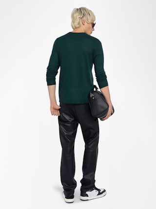 Teiss 100% Cashmere Jumper - Round neck jumper with long sleeves.