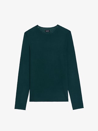 Teiss 100% Cashmere Jumper - Round neck jumper with long sleeves.