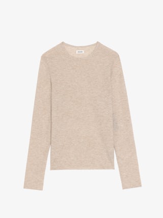 Teiss 100% Cashmere Jumper - Round neck jumper with long sleeves.