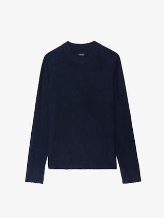 Sweater Jordan - Round neck sweater with long sleeves featuring intarsia 97 voltaire on the back.