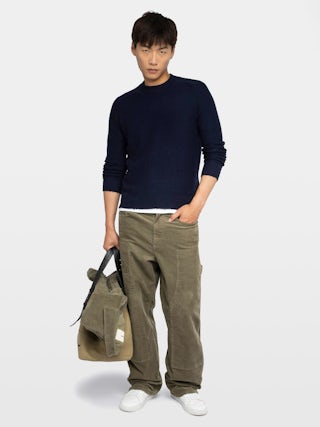 Jordan Jumper - Round neck jumper with long sleeves featuring intarsia 97 voltaire on the back.