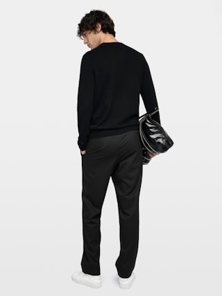 Pull Kennedy - Pull col rond avec intarsia sur l'avant.