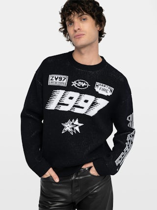 Pull Marko - Pull col rond avec multicustomisation.