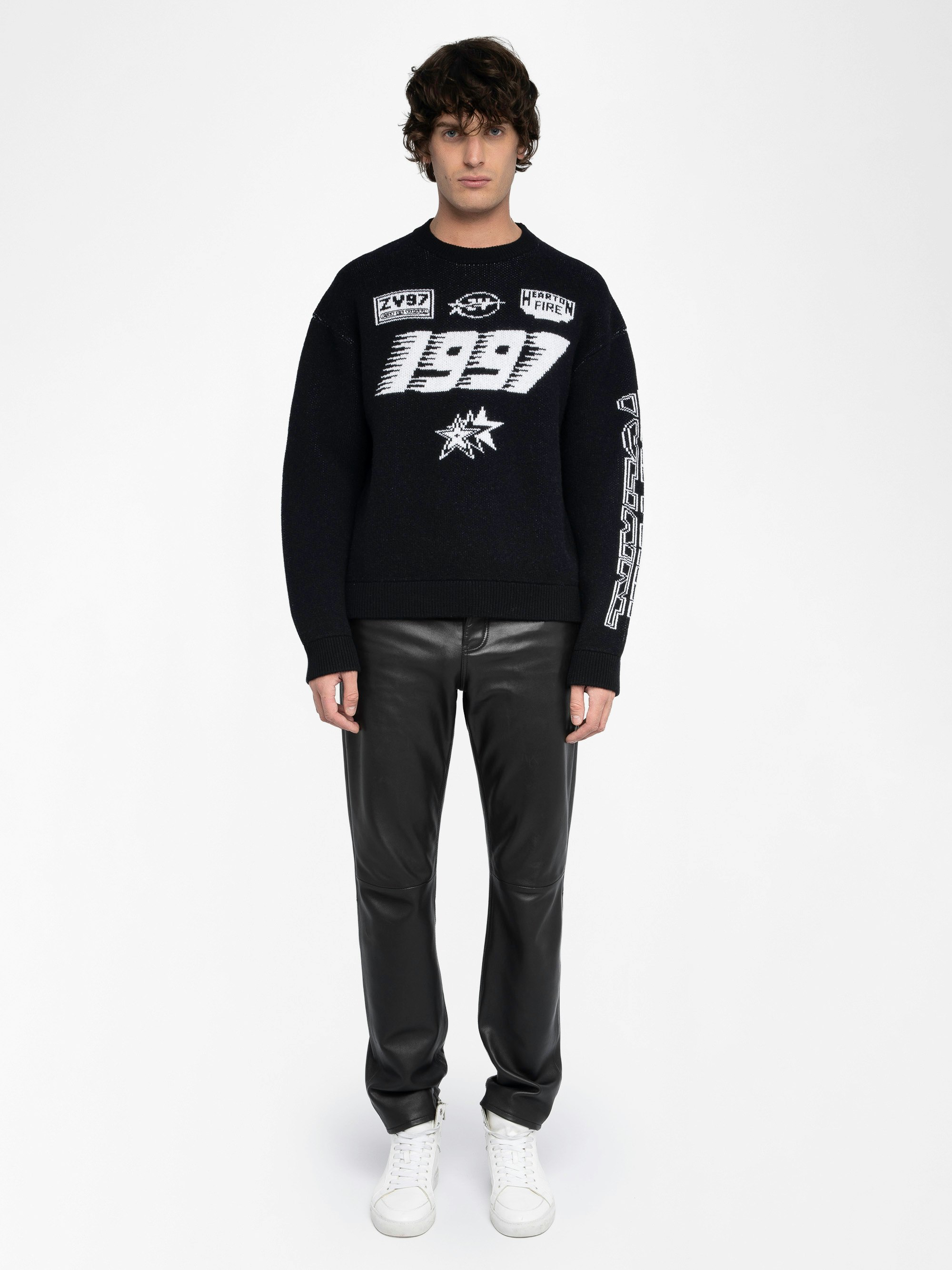 Marko Sweater - Round neck sweater with multicustomisation.