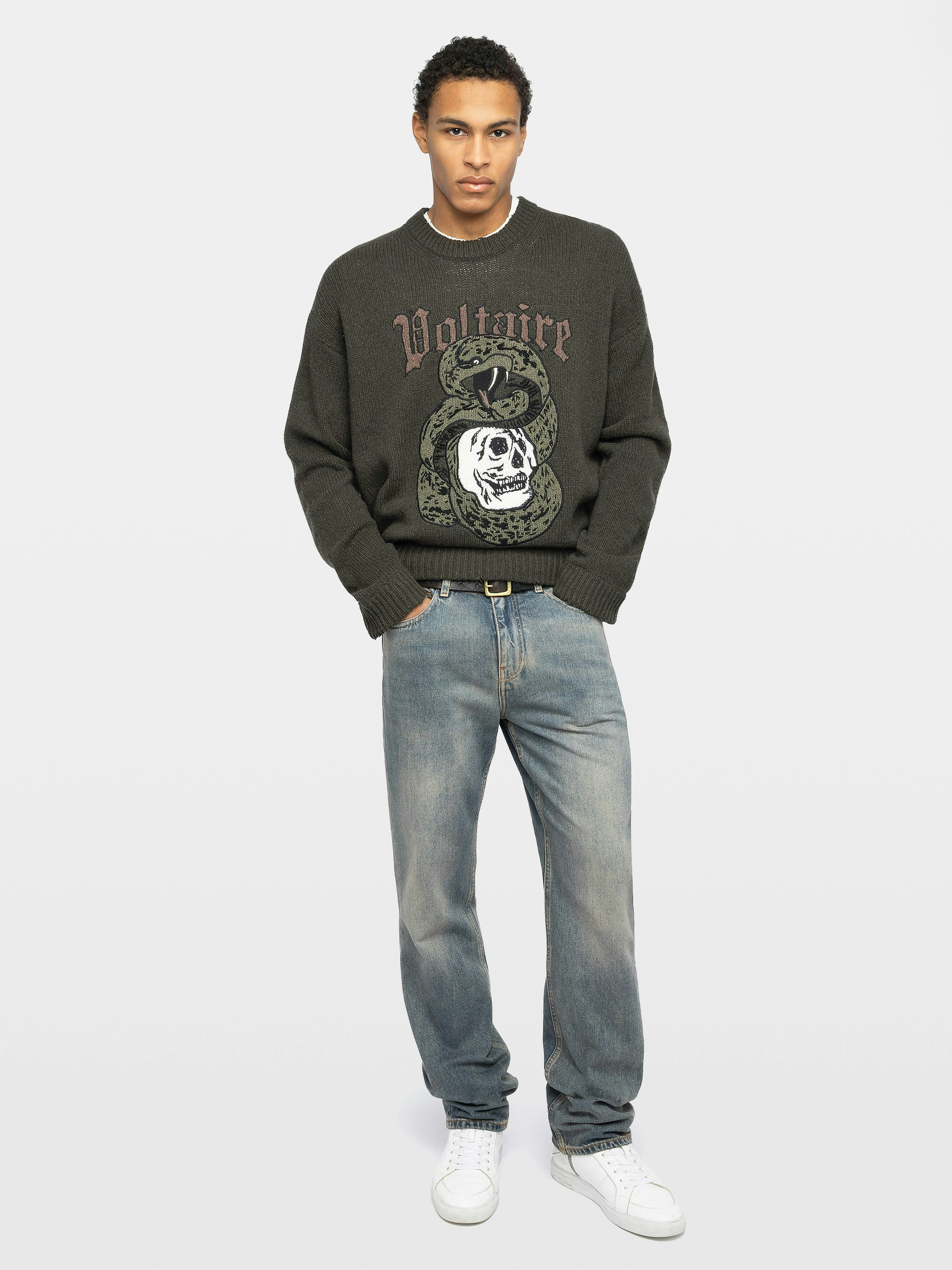 Marko Jumper 100% Merino Wool - Jumper with crew neck and long sleeves.