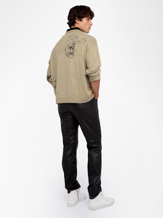 Marko Jumper - Round neck jumper with long sleeves featuring multi-customisation.