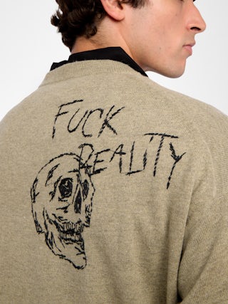 Marko Jumper - Round neck jumper with long sleeves featuring multi-customisation.