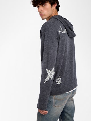 Malay Jumper - Hooded jumper with long sleeves.