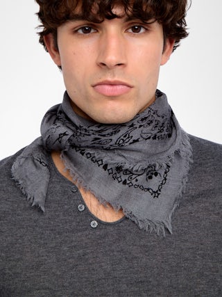 Monastir Jumper 100% Cashmere - Henley t-shirt collar jumper with long sleeves.