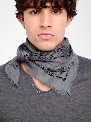 Pull Monastir 100% Cachemire - Pull col tunisien à manches longues.