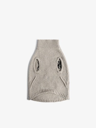 Zadog Jumper 100% Merino Wool - Dog jumper with Rock&Roll intarsia.