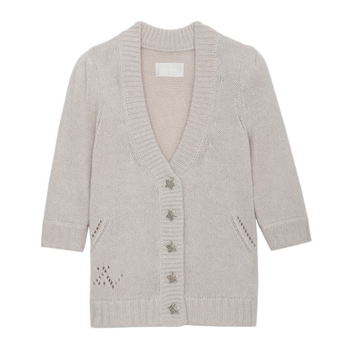 Cardigan Betsy Ecru - Taille XS - Zadig & Voltaire - Modalova