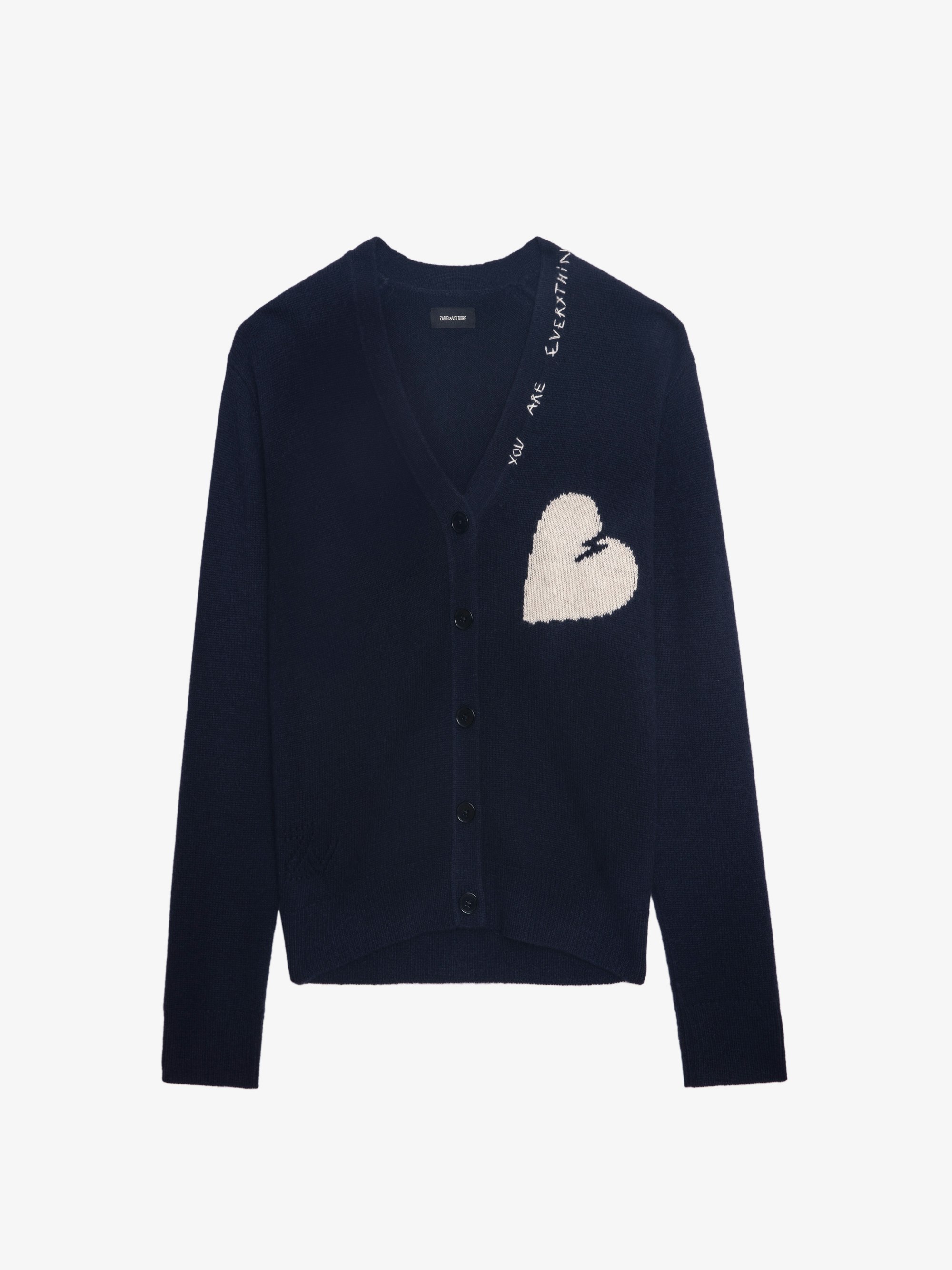 ZADIG & VOLTAIRE Hooded zip fleece sweatshirt boy grey
