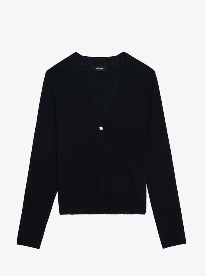 Cardigan Manylla 100% Cachemire Black - Taille S - Zadig & Voltaire - Modalova