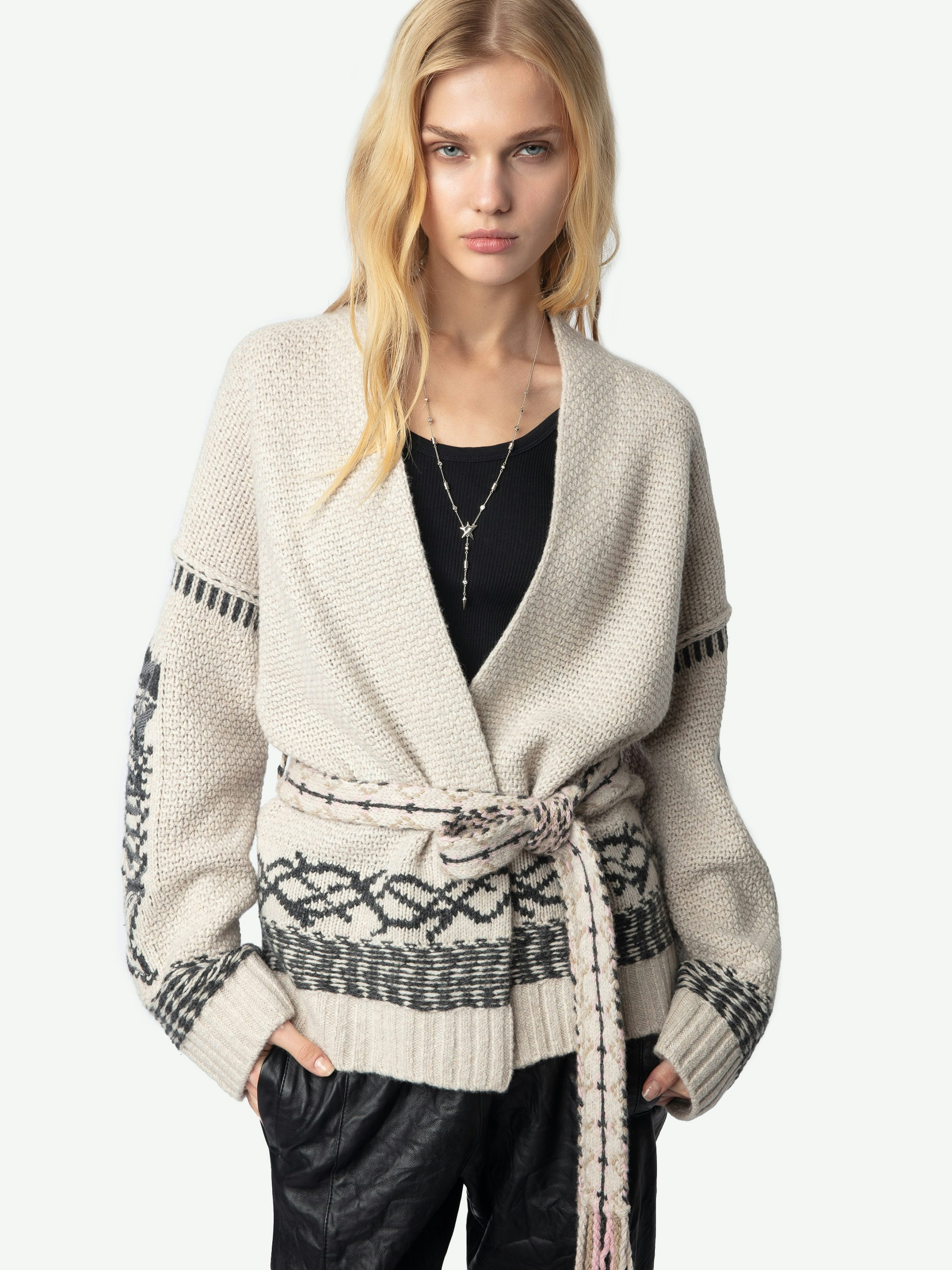 Aspen Belted Sweater Coat | Zadig&Voltaire