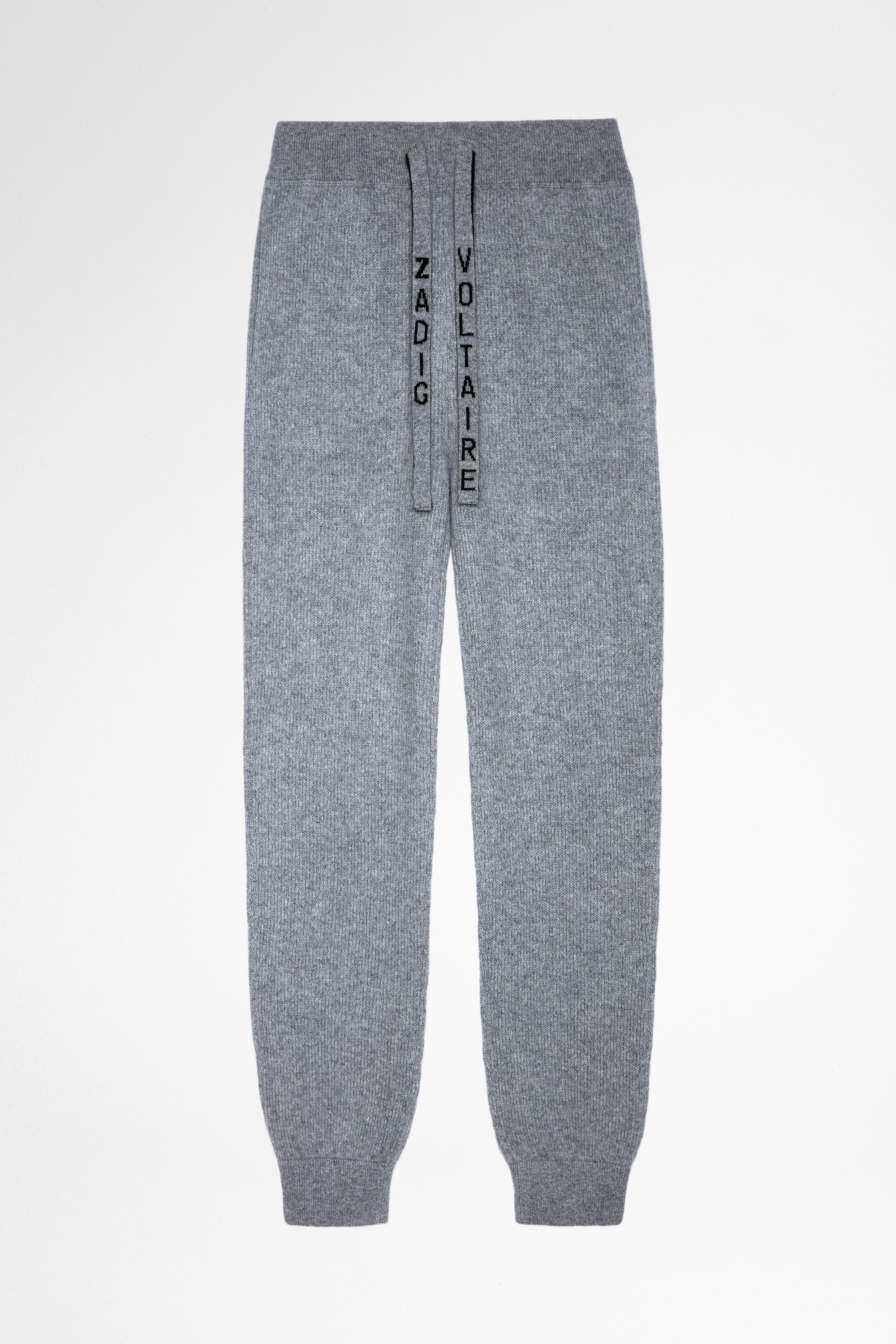 Steevy パンツ カシミヤ Women's gray cashmere sweatpants