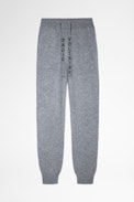 Steevy Pants Cashmere - Women's gray cashmere sweatpants