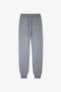 Steevy Pants Cashmere - Women's gray cashmere sweatpants