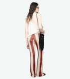 Pantalon Pia - Pantalon en crochet rayé.