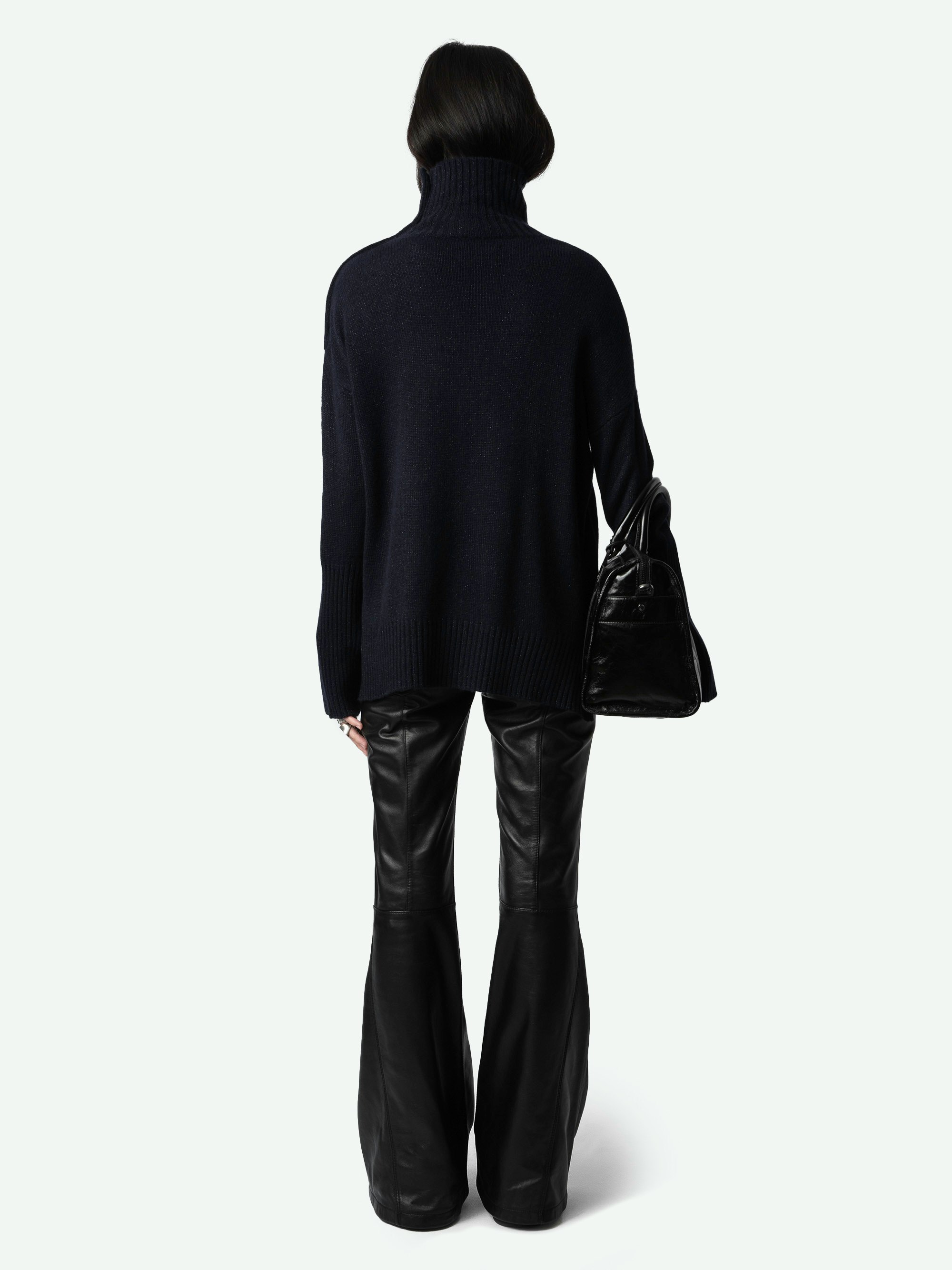 トップス Zadig & Voltaire Malka Wews Jumper Women's Black Cashmere Miky Jumper | Zadig&Voltaire