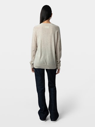 Jumper River 100% Cashmere - Jumper in feather-light cashmere.
