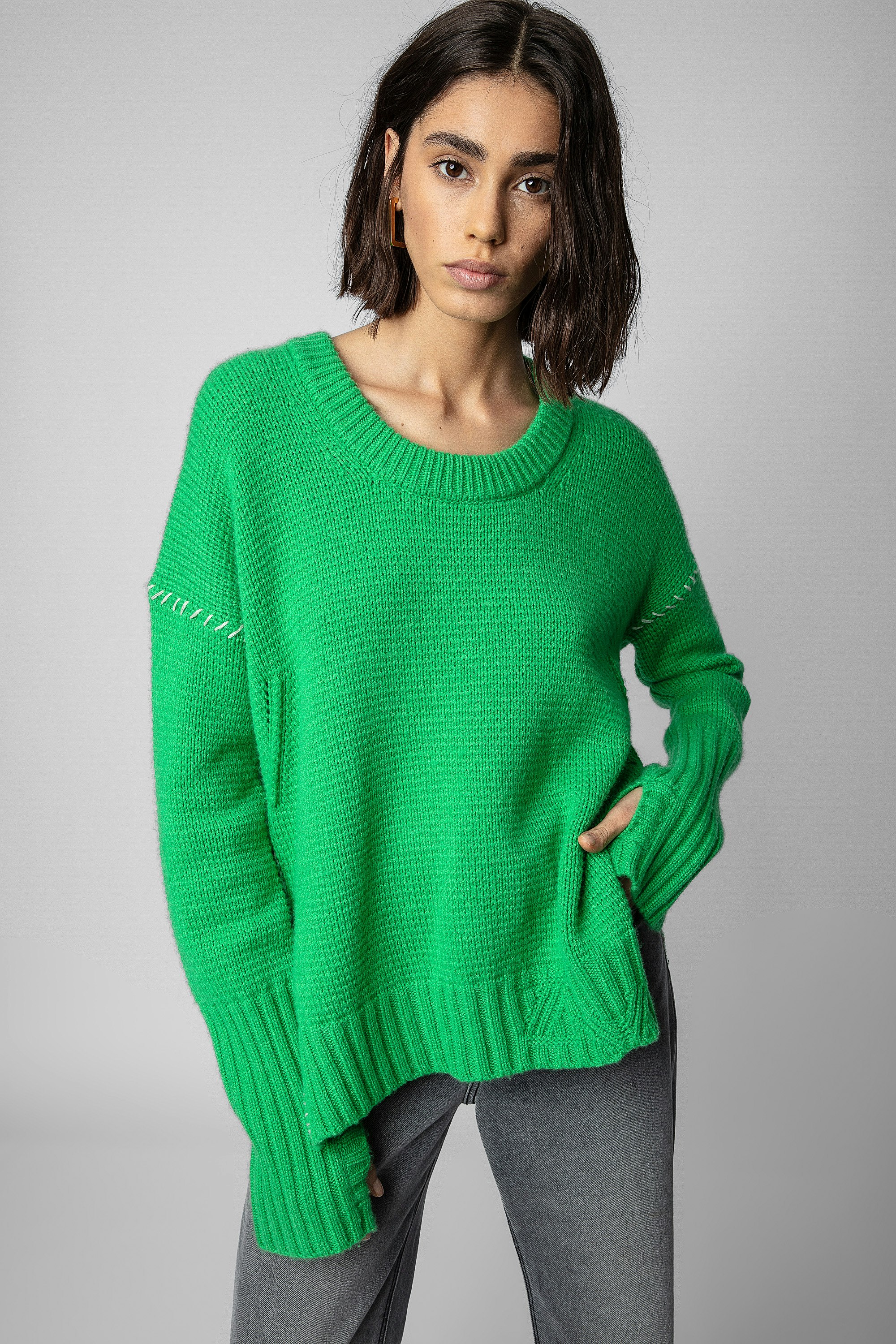 Northa Cashmere Jumper sweater green women | Zadig&Voltaire
