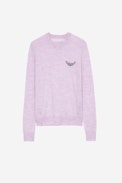 Life We Wings Sweater - This soft and luxurious merino wool sweater is emblazoned with the brand's iconic wings.