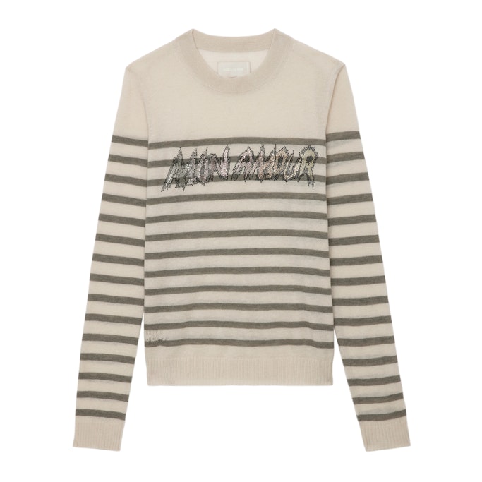 Pull Source 100% Cachemire Judo - Taille XS - Zadig & Voltaire - Modalova