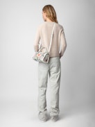 Pull Sourcy 100% Cachemire - Pull en 100% cachemire beige à col rond et manches longues.