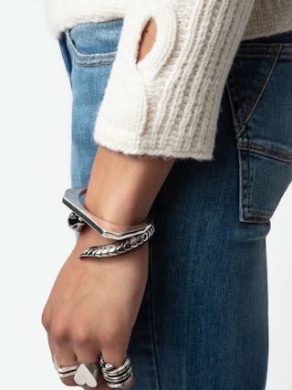 Sulky Jumper 100% Merino Wool - Ribbed jumper with openwork cable details and long sleeves.