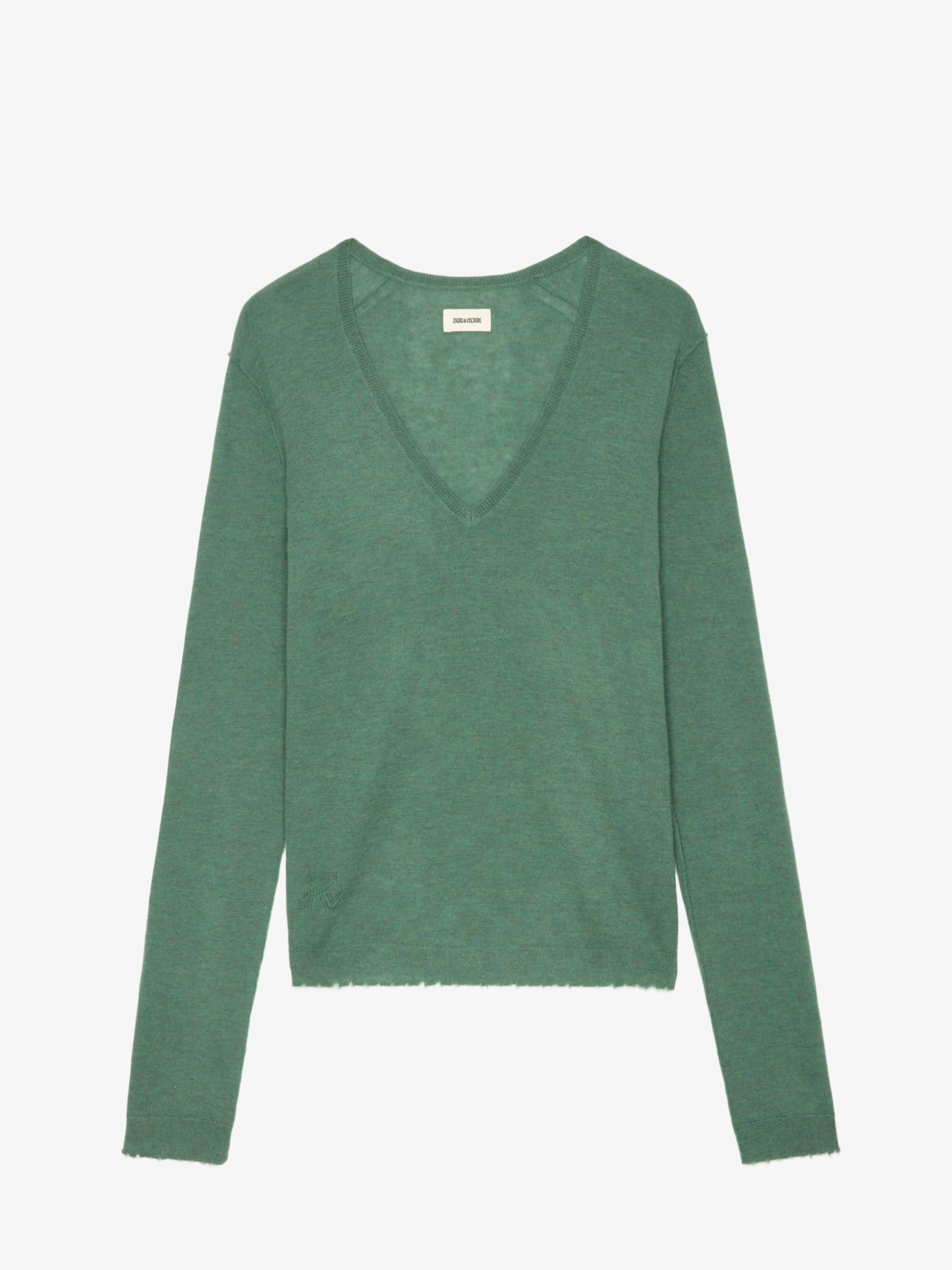 SEA⭐️WOOL CASHMERE V-NECK KNIT⭐️シー　ウールカシミヤ SIWEM(シウム) ONLINE STORE / CASHMERE VAREUSE KNIT