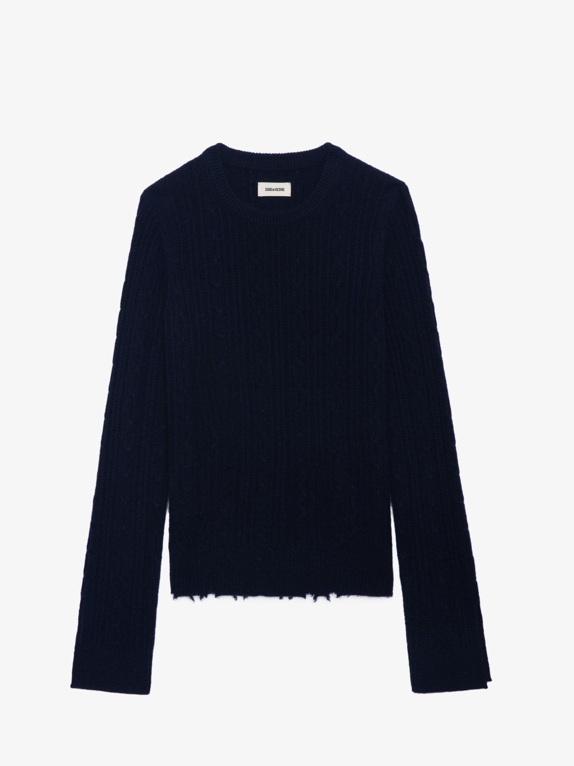 その他 ZADIG & VOLTAIRE Zadig & Voltaire Sweaters Black Women's Black Cashmere Miky Sweater | Zadig&Voltaire