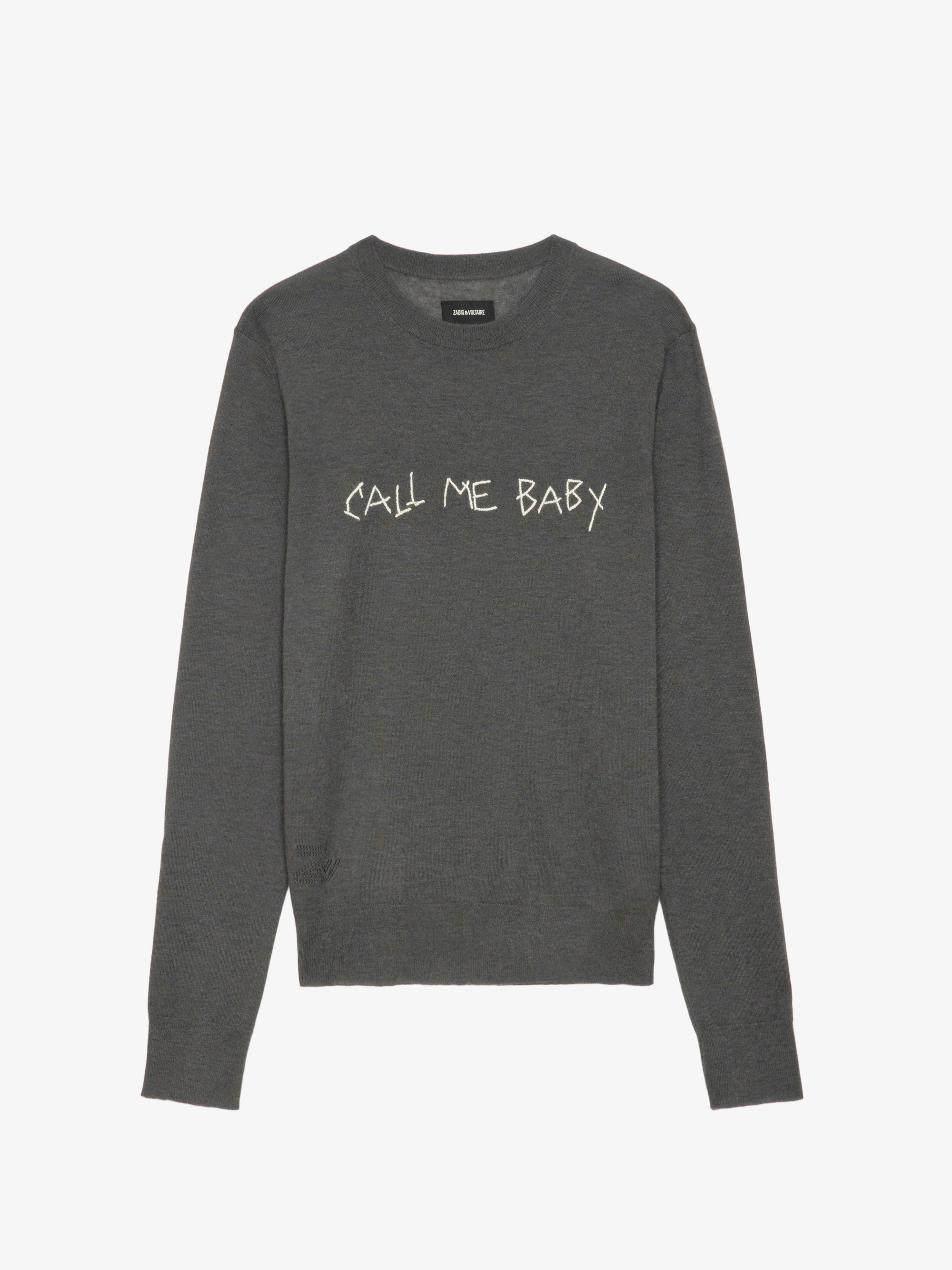 Oversized Mouse Print Grey T-shirt | Zadig&Voltaire