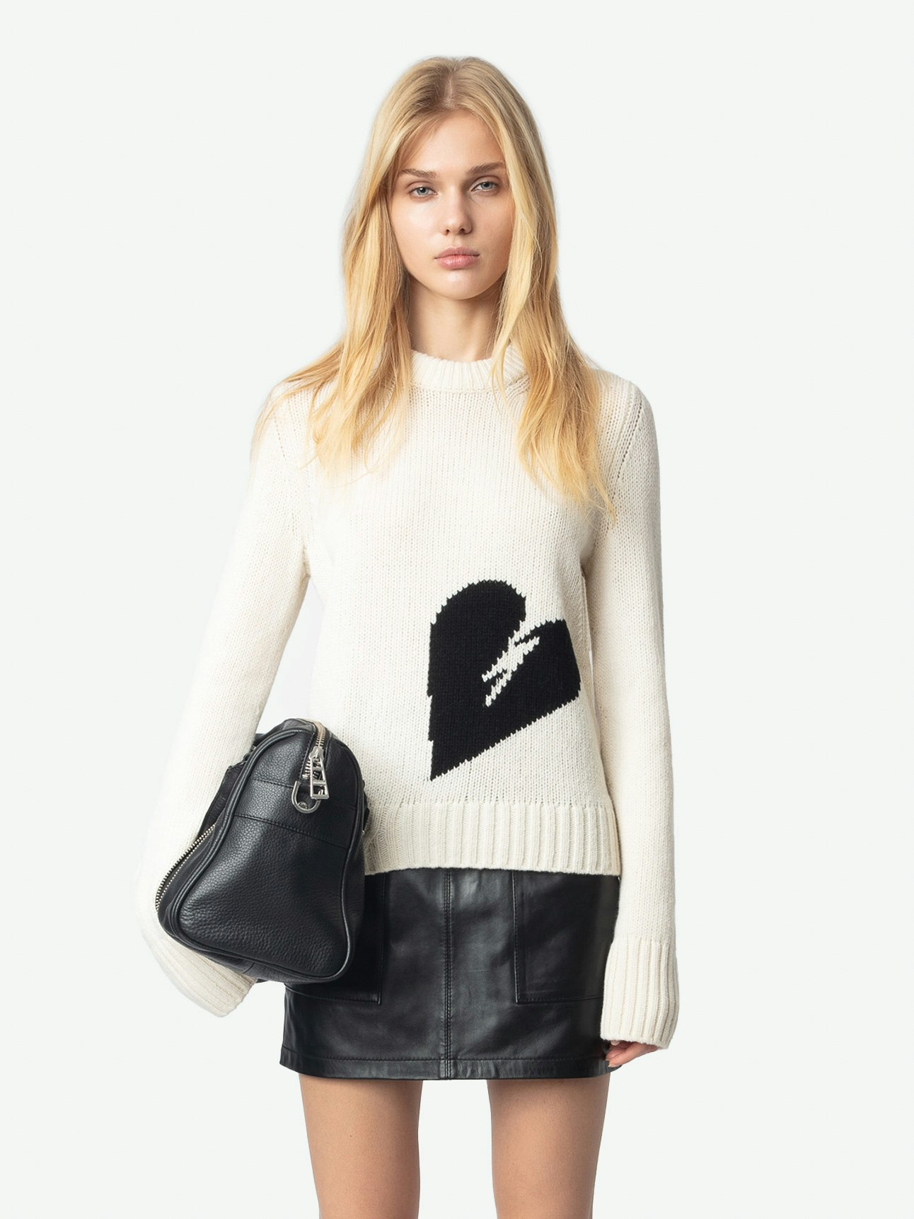 ZADIG&amp;VOLTAIRE - ZADIG&amp;VOLTAIRE 人気完売！定価7万　高級カシミヤセーター　ニット Jonasson Cashmere Navy Blue Sweater | Zadig&Voltaire