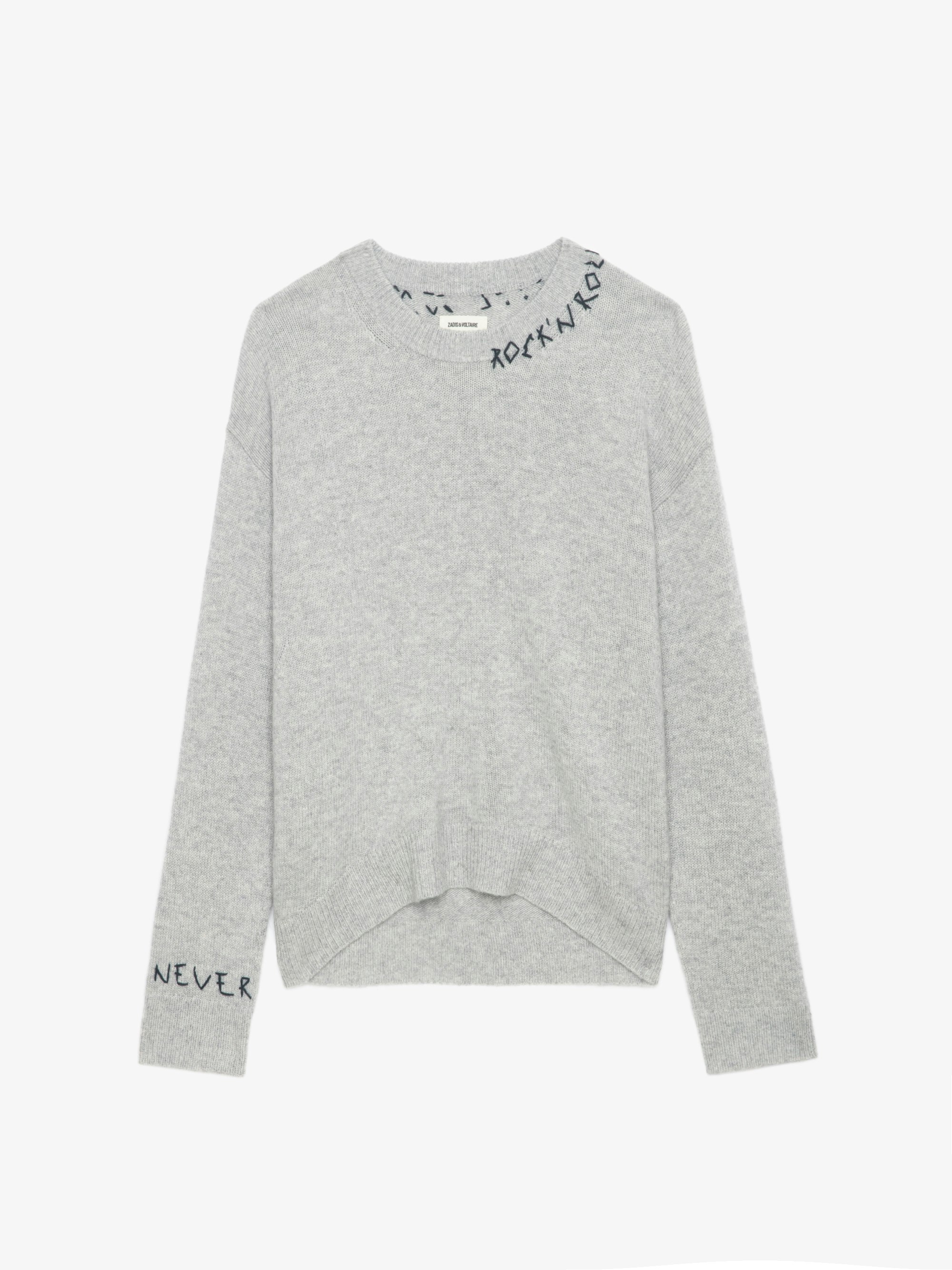 Miky Jumper 100% Cashmere sweater black women | Zadig&Voltaire