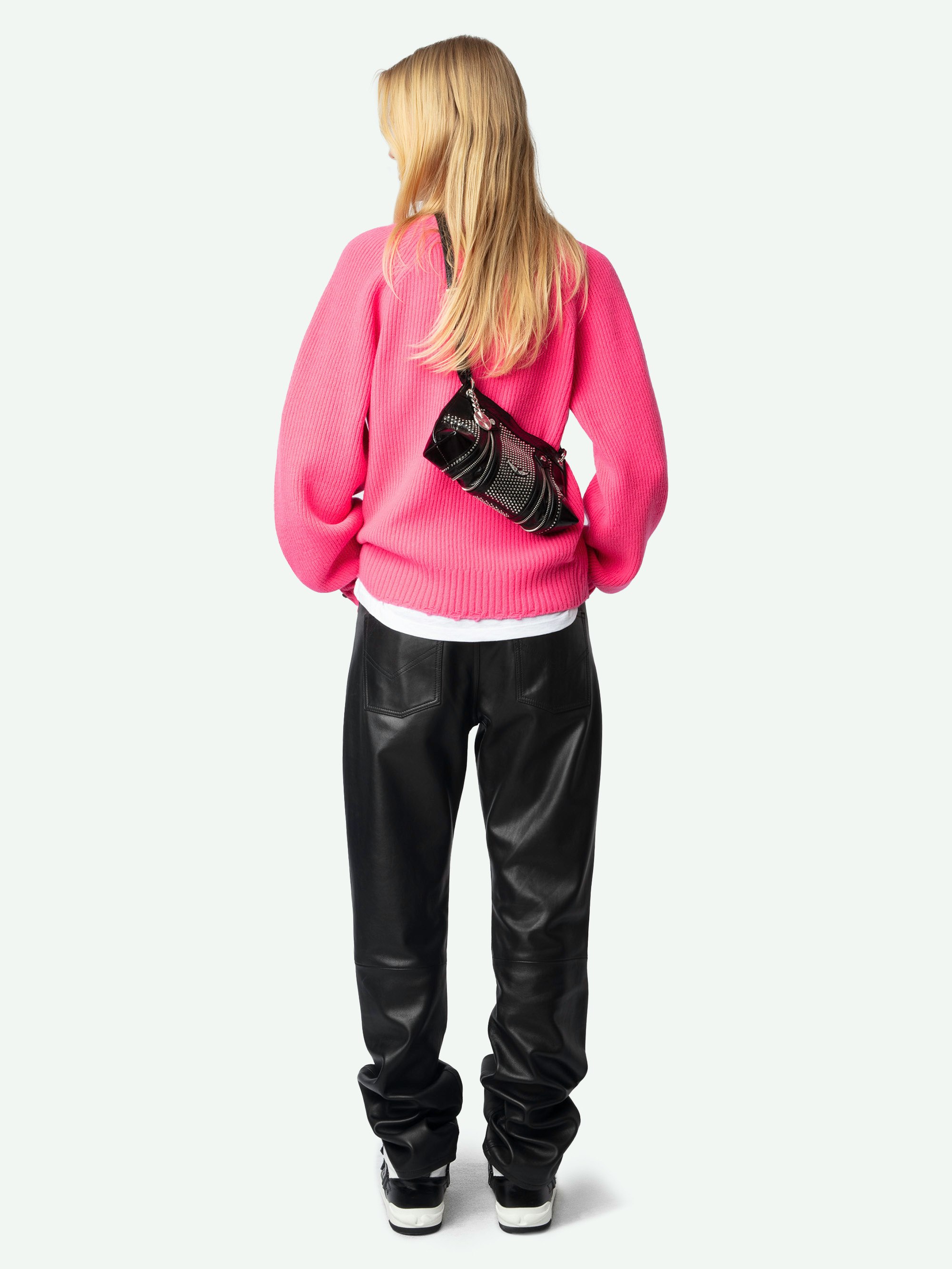 MARGITTES 売れ筋商品|||マルギッテス ニット&セーター アウター レディース Sweaters Pink セール】柄ニット クリスマスニット セーター（ニット/セーター
