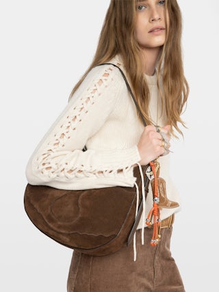 Pull Malty - Pull col rond avec laçage.