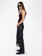 Nora Tank Top 100% Cashmere - V-neck ribbed vest top.