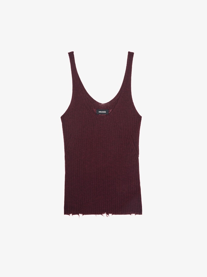 Débardeur Nora 100% Cachemire - Taille S - Zadig & Voltaire - Modalova