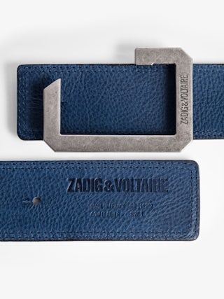 Ceinture La Reversible 40mm - Ceinture réversible en cuir.