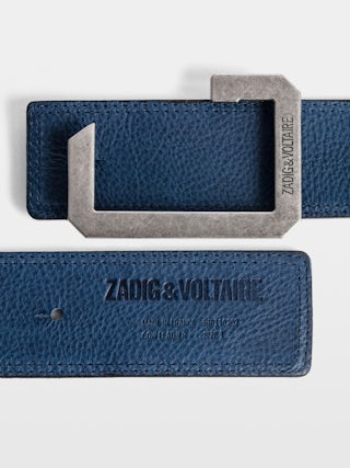 Belt La Reversible 40mm - Reversible leather belt.