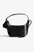 Le Cecilia XS Bag - Women’s small Le Cecilia bag in navy blue grained leather