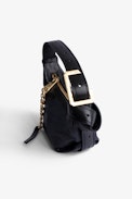 Le Cecilia XS Bag - Women’s small Le Cecilia bag in navy blue grained leather