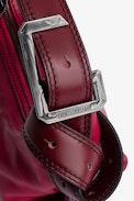 Borsa Le Cecilia XS - Borsa piccola Le Cecilia in pelle rosa fucsia donna