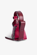 Borsa Le Cecilia XS - Borsa piccola Le Cecilia in pelle rosa fucsia donna