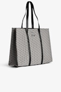 ZV Initiale Le Tote Monogram Bag - Women’s tote bag in black leather and jacquard