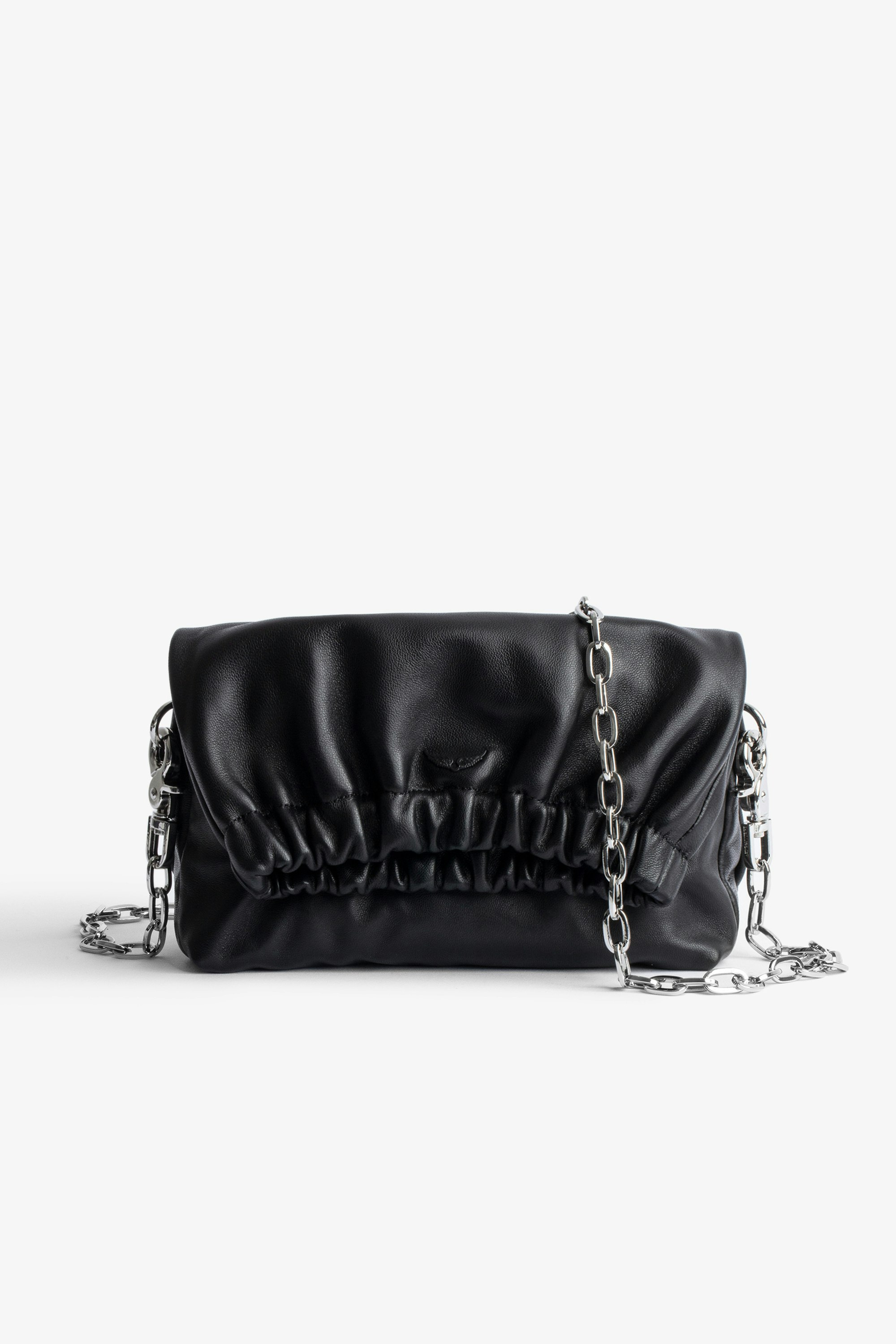 Rockyssime XS バッグ Women's black lambskin bag