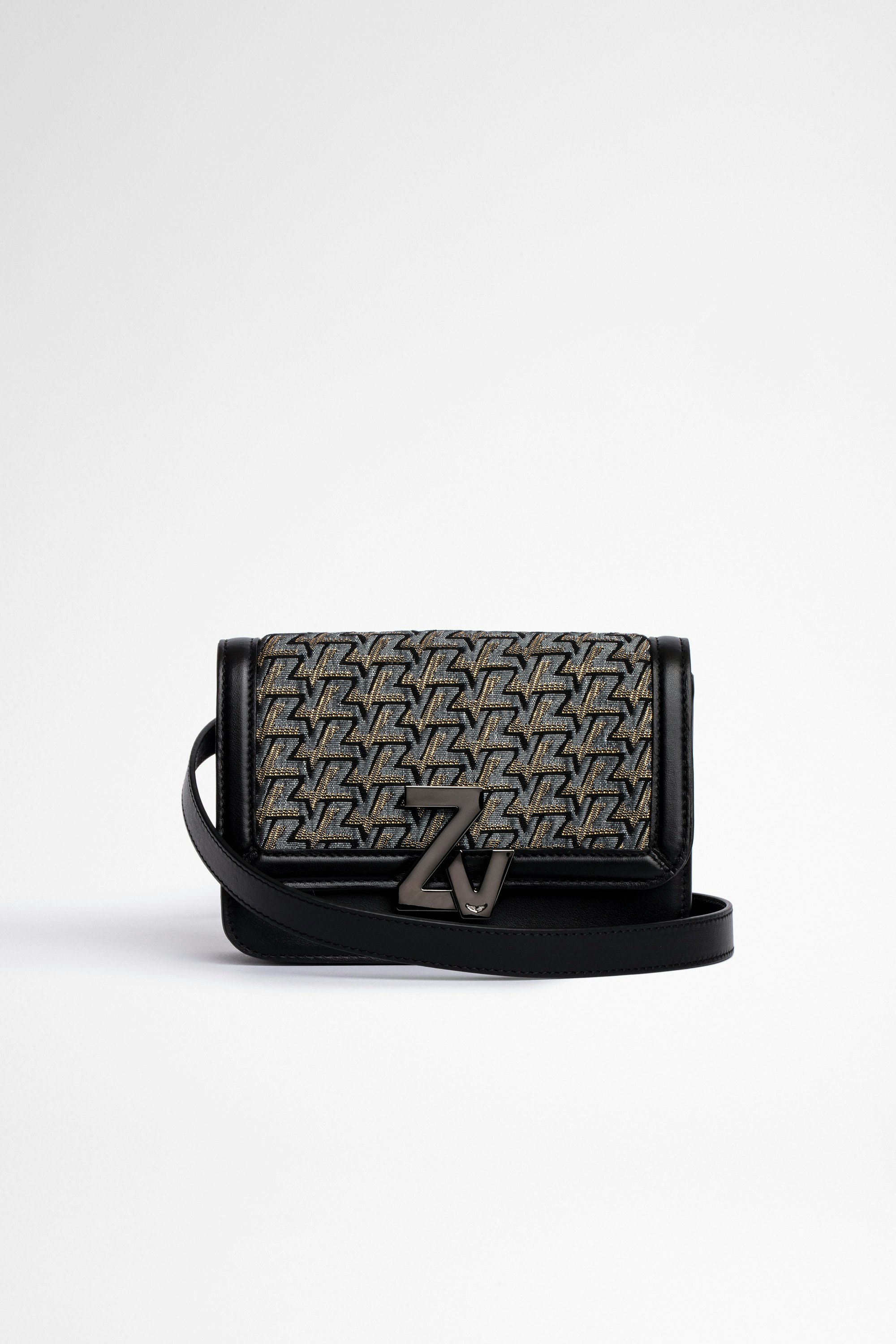 ZV Initiale Le Belt Bag Women's leather and ZV jacquard belt bag